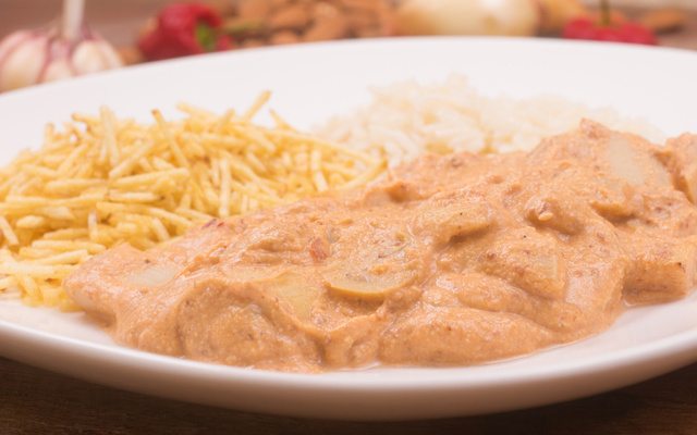 Estrogonofe especial de palmito