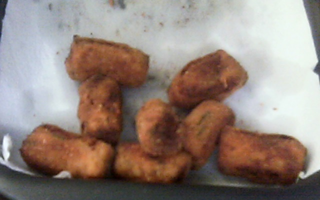 Croquete de proteína de soja