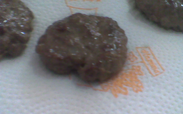 Bifinho de carne moída