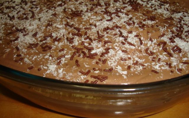 Torta Fácil de Bolachas de Chocolate