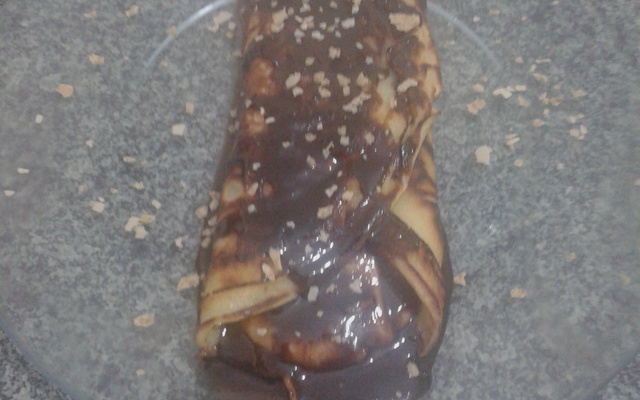 Panqueca doce com queijo