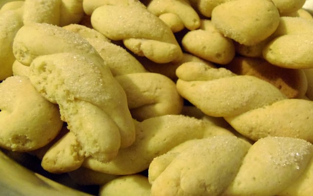 Rosquinha de creme de leite