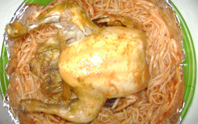 Frango assado na panela de pressão