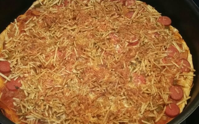 Massa de pizza fácil, rápida e deliciosa