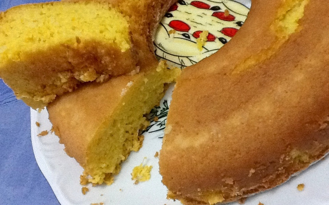 Bolo de milho (parece pudim)