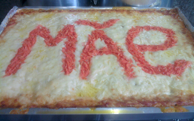 Lasanha com massa de panqueca