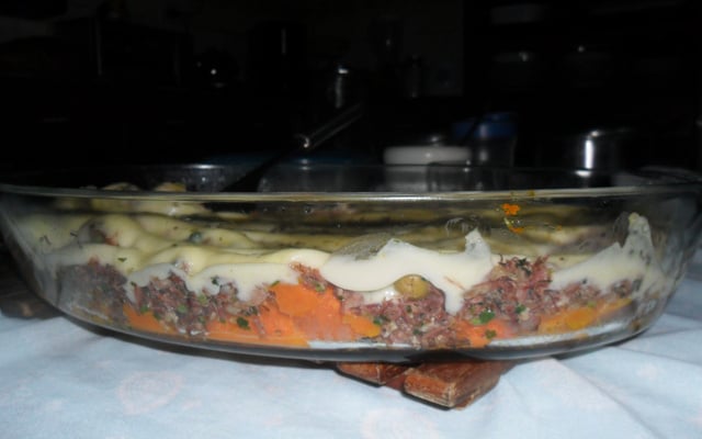 Carne seca com abóbora