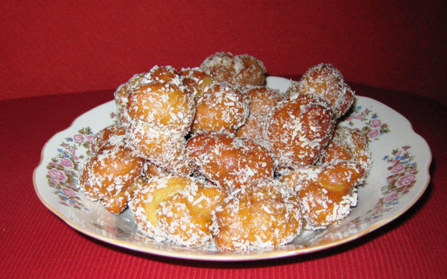 Nozinhos de massa de pão doce