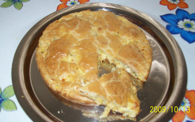 Torta para o lanche (Frango com catupiry)