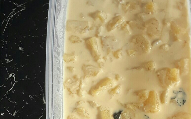 Gelado de abacaxi
