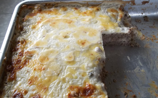 Quibe de forno recheado