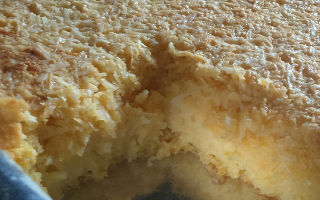 Broa de milho gelada com queijo