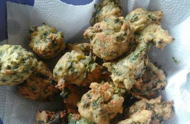 Bolinho de espinafre