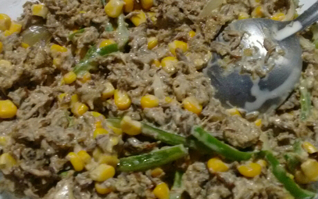 Fricassê  de Carne de Sol