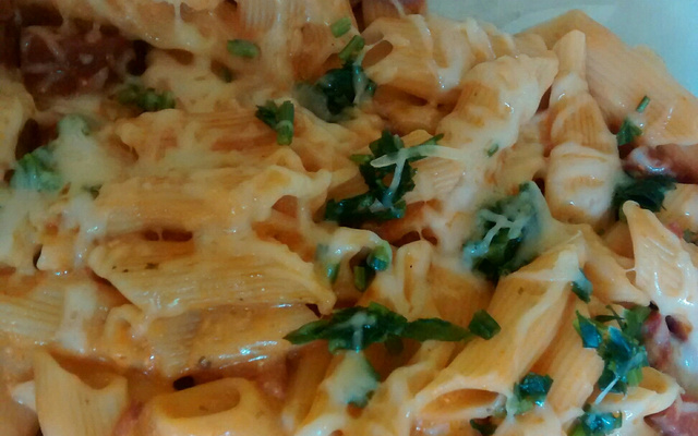 Macarrão de panela de pressão bem simples