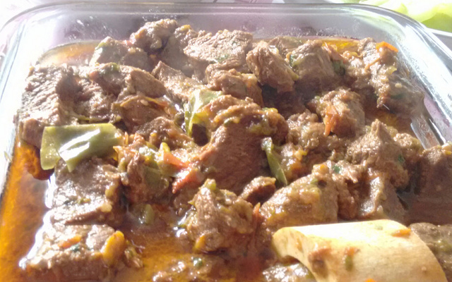 Carne de panela diferente