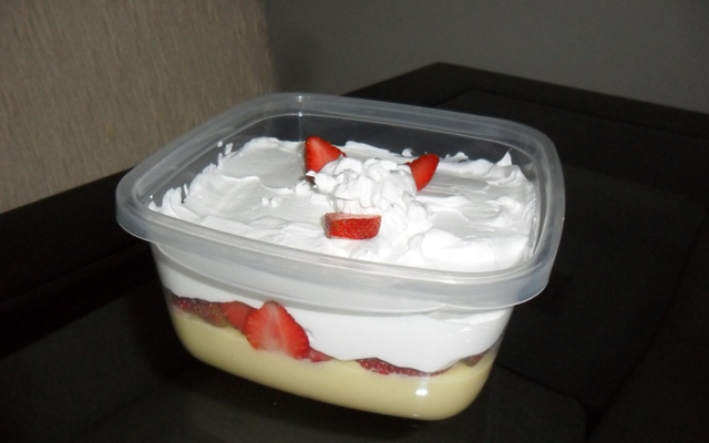 Gelado de morango