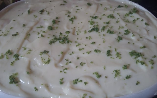 Sobremesa rápida e fácil pavê de limão