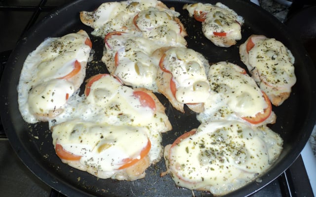 Frango cremoso à La Filatte