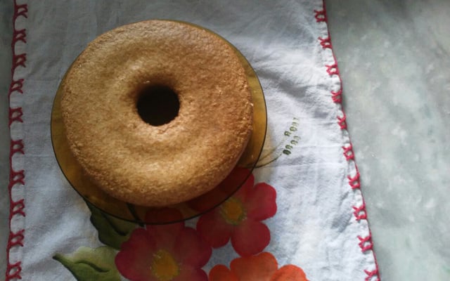 Bolo de milho cremoso sem ovos