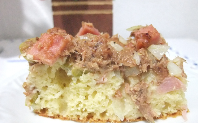 Torta salgada fofinha