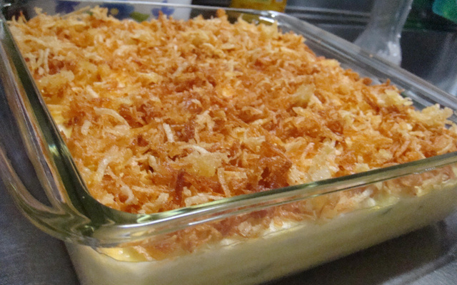 Fricassê saboroso de frango