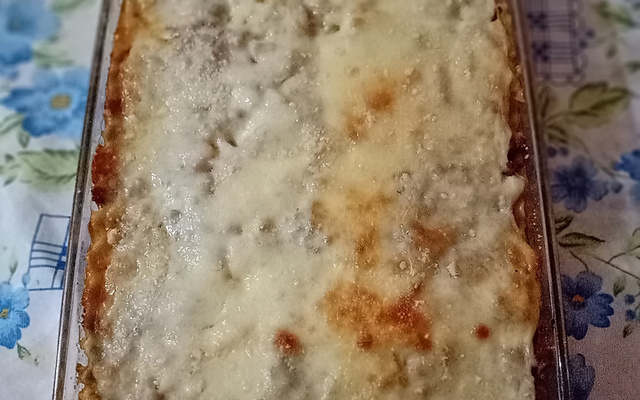 Lasanha à bolonhesa