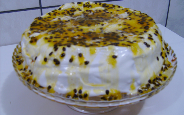 Bolo de maracujá