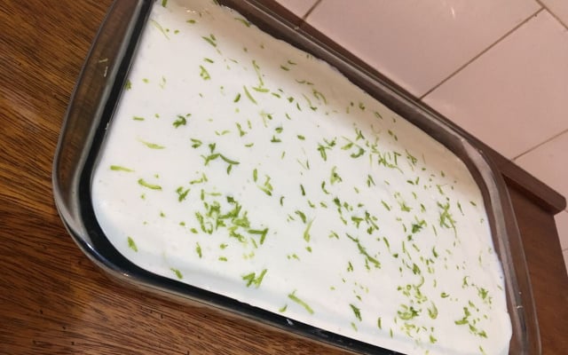 Lemon freeze (torta de limão congelada)