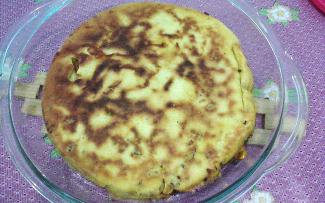 Frigideira de carne moída