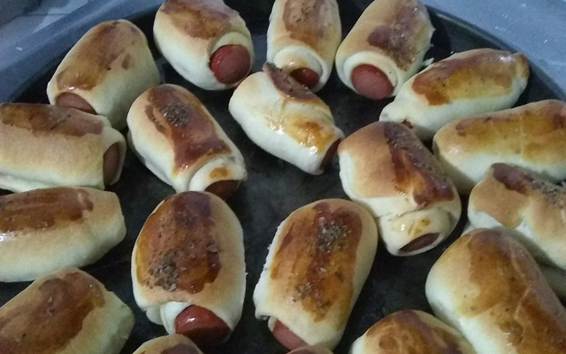 Massa base para salgado assado