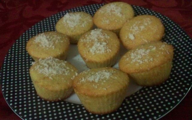 Muffins de coco rápidos