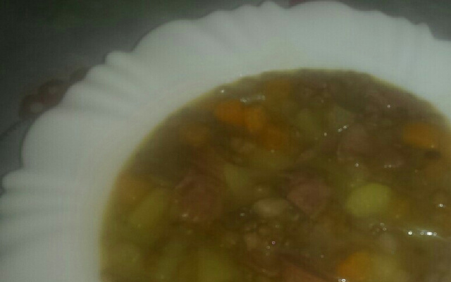 Sopa de lentilha