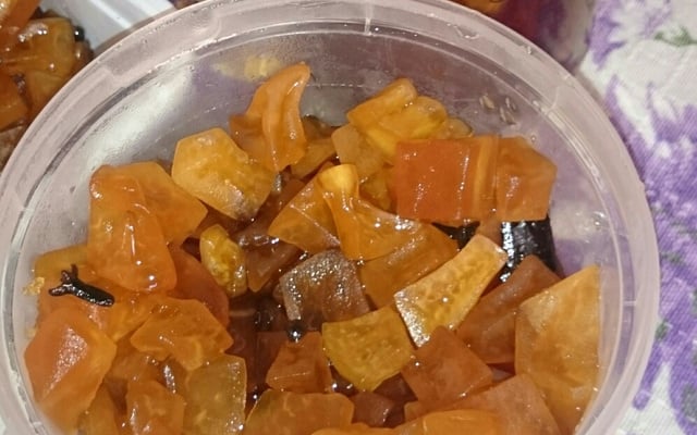 Doce de mamão verde