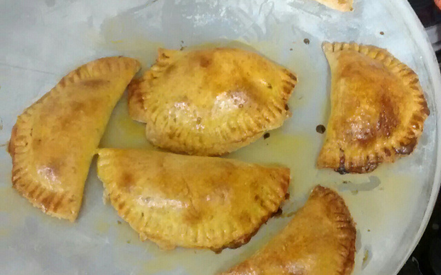 Pastéis assados