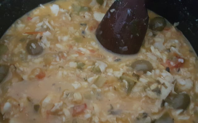 Moqueca de filé de merluza