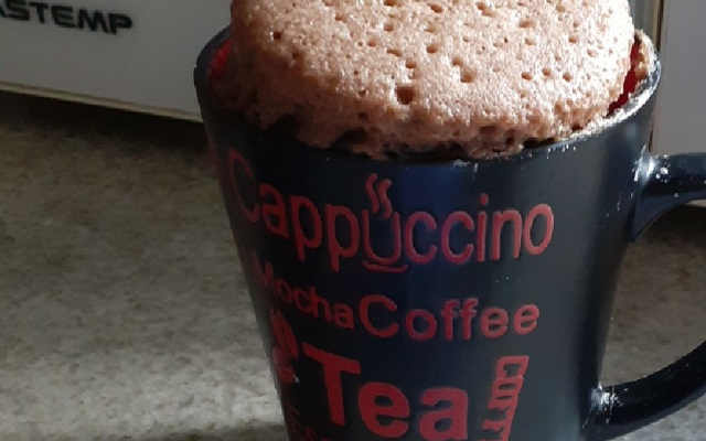 Bolo de Caneca de Microondas