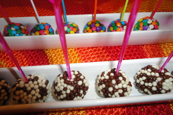 Brigadeiro gourmet com menta