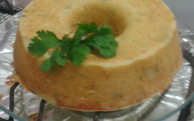 Souflé de alho-poró