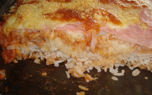 Arroz de forno super fácil
