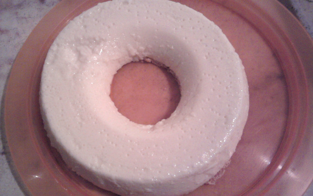 Pudim de leite em pó desnatado