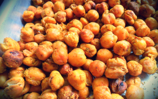 Aperitivo de grão de bico