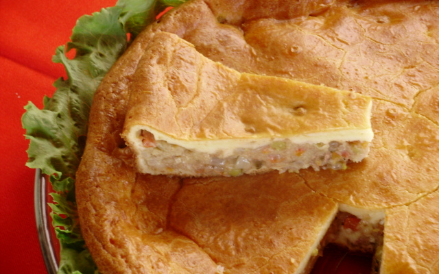 Torta de sardinha da vovó