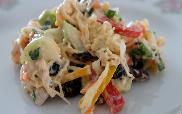 Salpicão de peito de peru defumado