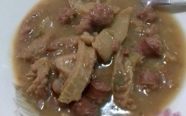 Dobradinha com feijão carioca