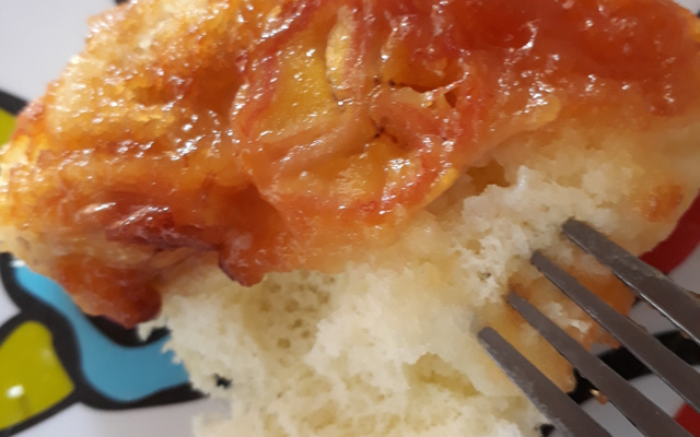 Torta de banana leve