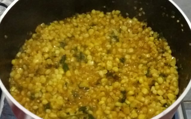 Milho refogado