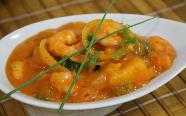 Bobó de camarão capixaba