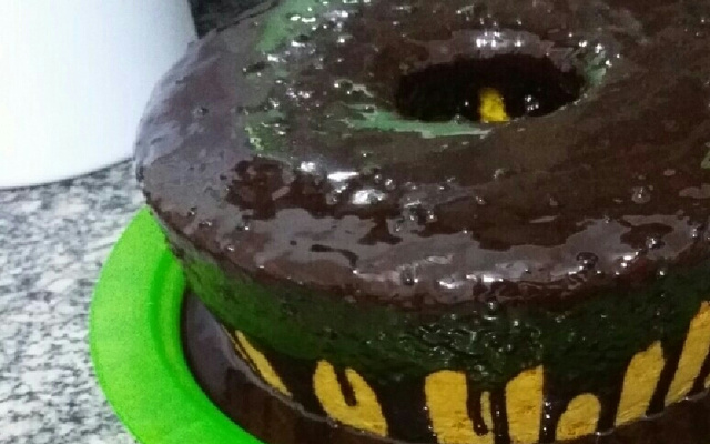 Cobertura de chocolate fantástica