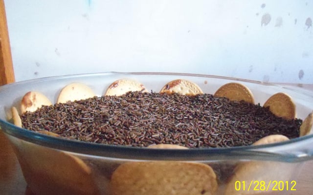 Torta de bolacha de chocolate